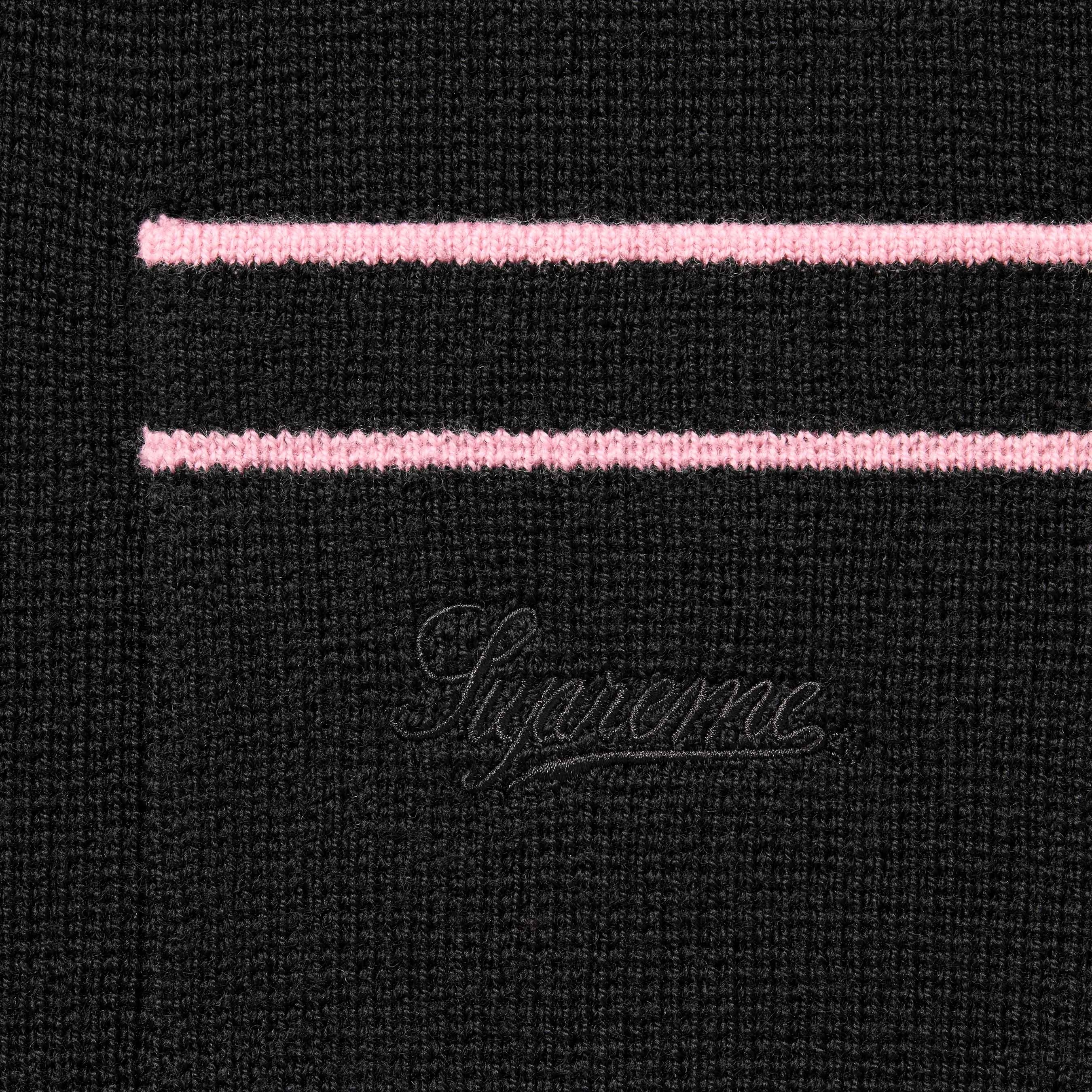 Zip Up Polo Sweater view 5